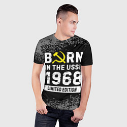 Футболка спортивная мужская Born In The USSR 1968 year Limited Edition, цвет: 3D-принт — фото 2