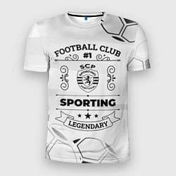 Мужская спорт-футболка Sporting Football Club Number 1 Legendary