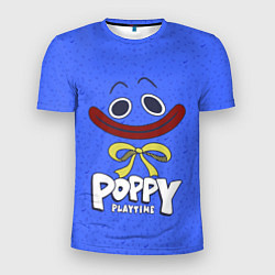 Футболка спортивная мужская Poppy Playtime Huggy Wuggy, цвет: 3D-принт