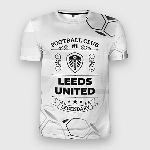 Мужская спорт-футболка Leeds United Football Club Number 1 Legendary / 3D-принт – фото 1