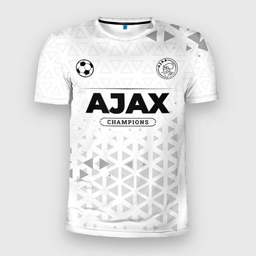 Мужская спорт-футболка Ajax Champions Униформа / 3D-принт – фото 1