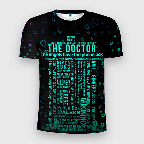 Мужская спорт-футболка Tardis Doctor Who Memories / 3D-принт – фото 1
