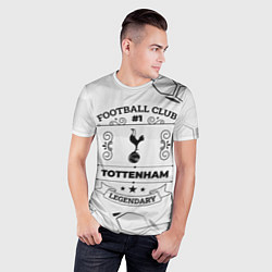 Футболка спортивная мужская Tottenham Football Club Number 1 Legendary, цвет: 3D-принт — фото 2