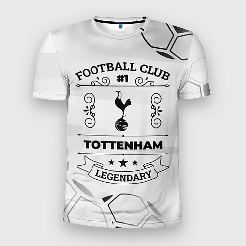 Мужская спорт-футболка Tottenham Football Club Number 1 Legendary / 3D-принт – фото 1