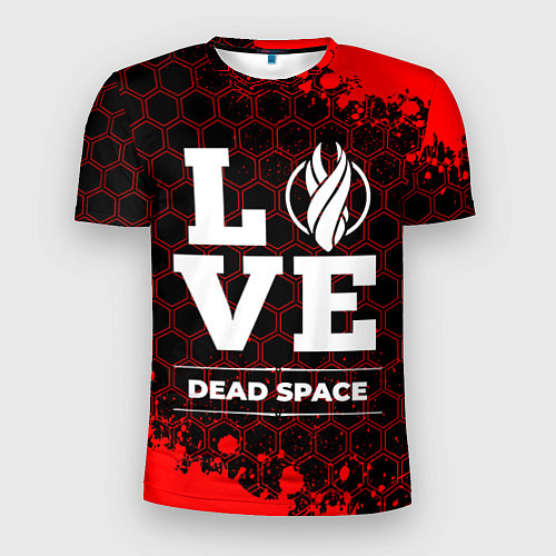 Мужская спорт-футболка Dead Space Love Классика / 3D-принт – фото 1