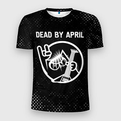 Мужская спорт-футболка Dead by April КОТ Гранж