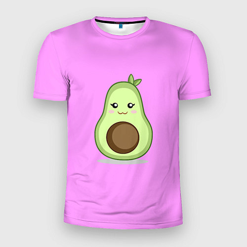Мужская спорт-футболка Авокадо милашка / 3D-принт – фото 1