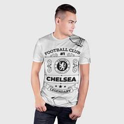 Футболка спортивная мужская Chelsea Football Club Number 1 Legendary, цвет: 3D-принт — фото 2
