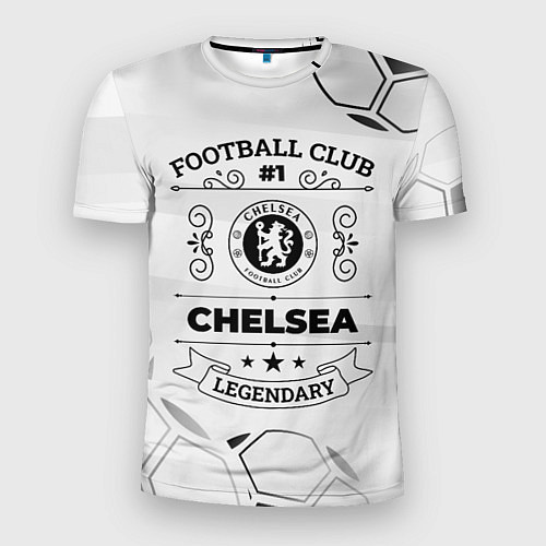 Мужская спорт-футболка Chelsea Football Club Number 1 Legendary / 3D-принт – фото 1