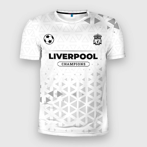 Мужская спорт-футболка Liverpool Champions Униформа / 3D-принт – фото 1