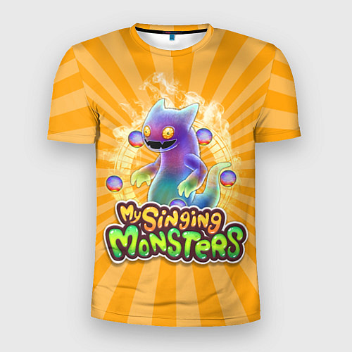 Мужская спорт-футболка My Singing Monsters Вужас / 3D-принт – фото 1