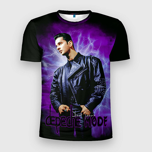Мужская спорт-футболка Depeche Mode - Dave Gahan / 3D-принт – фото 1
