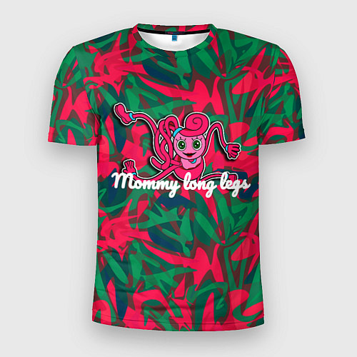Мужская спорт-футболка Mommy long legs Poppy playtime / 3D-принт – фото 1
