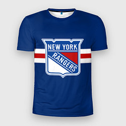 Мужская спорт-футболка Нью-Йорк Рейнджерс форма