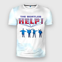 Мужская спорт-футболка The Beatles Help!