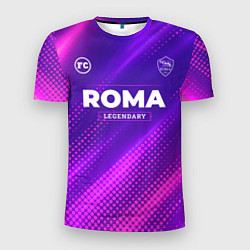 Мужская спорт-футболка Roma Legendary Sport Grunge
