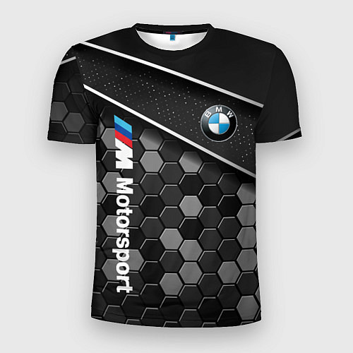 Мужская спорт-футболка BMW : Технологическая Броня / 3D-принт – фото 1