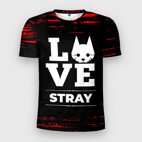 Мужская спорт-футболка Stray Love Классика / 3D-принт – фото 1
