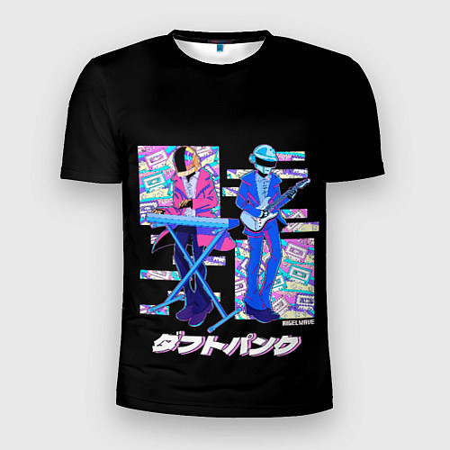 Мужская спорт-футболка Daft punk ufo / 3D-принт – фото 1