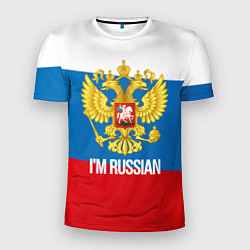 Мужская спорт-футболка Im Russian