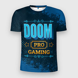 Мужская спорт-футболка Игра Doom: pro gaming