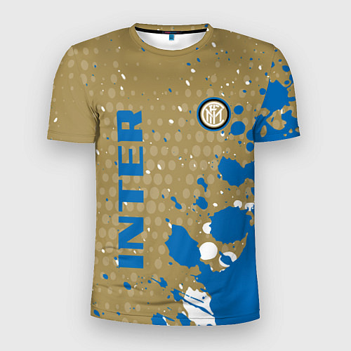 Мужская спорт-футболка Inter Краска / 3D-принт – фото 1
