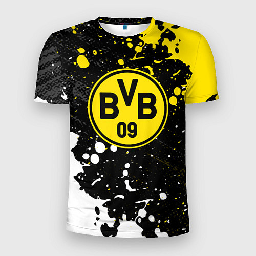 Мужская спорт-футболка Borussia Краска / 3D-принт – фото 1