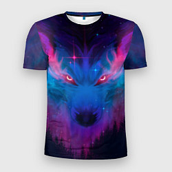 Мужская спорт-футболка Mystical wolf