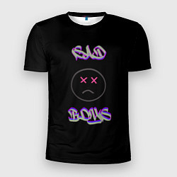 Мужская спорт-футболка Sad Boys логотип