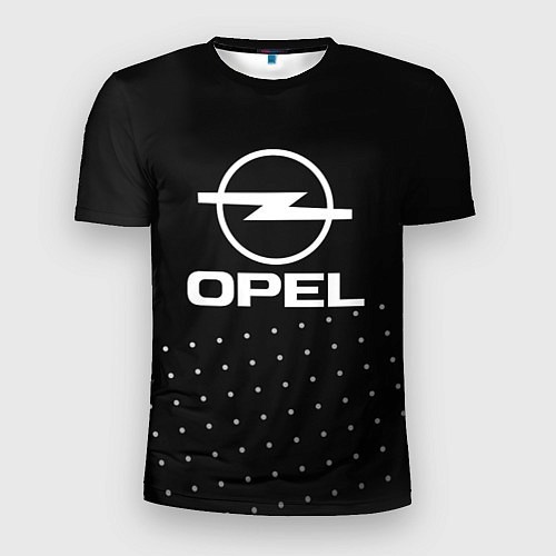 Мужская спорт-футболка Opel Абстракция кружочки / 3D-принт – фото 1
