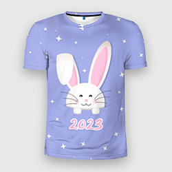 Мужская спорт-футболка Кролик - символ 2023 года