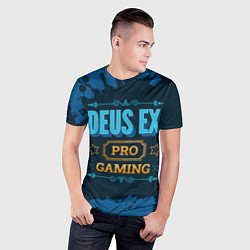 Футболка спортивная мужская Игра Deus Ex: pro gaming, цвет: 3D-принт — фото 2