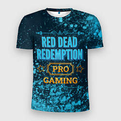 Мужская спорт-футболка Игра Red Dead Redemption: pro gaming