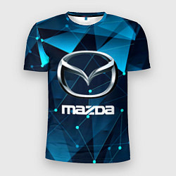 Мужская спорт-футболка Mazda - абстракция