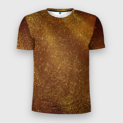 Футболка спортивная мужская Золотая пыль, цвет: 3D-принт