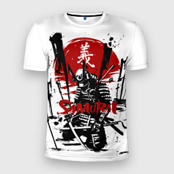 Мужская спорт-футболка Самурай Ранен Стрелами