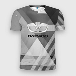 Футболка спортивная мужская Daewoo - logo, цвет: 3D-принт
