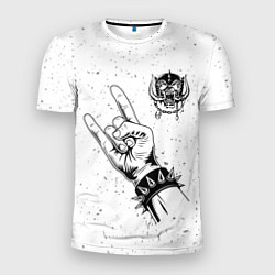Мужская спорт-футболка Motorhead и рок символ