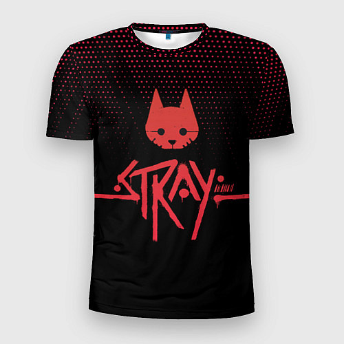 Мужская спорт-футболка Stray game cat бродячий кот игра / 3D-принт – фото 1