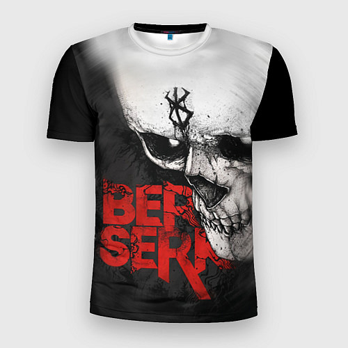 Мужская спорт-футболка Berserk - Череп с клеймом жертвы / 3D-принт – фото 1