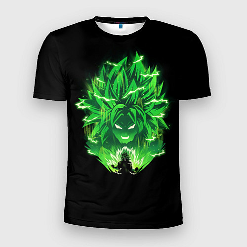 Мужская спорт-футболка Broly dragon ball аниме / 3D-принт – фото 1