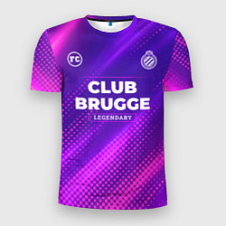 Мужская спорт-футболка Club Brugge legendary sport grunge