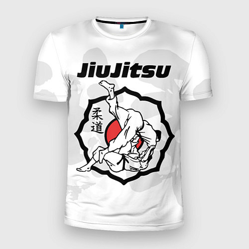 Мужская спорт-футболка Jiujitsu throw / 3D-принт – фото 1