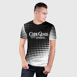 Футболка спортивная мужская Code geass Абстракция, цвет: 3D-принт — фото 2