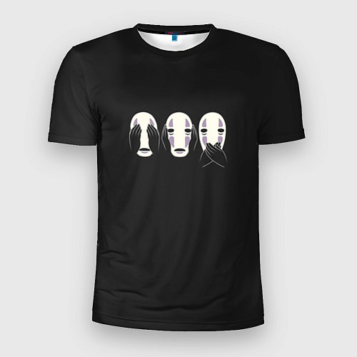 Мужская спорт-футболка Каонаси-Безликий / 3D-принт – фото 1
