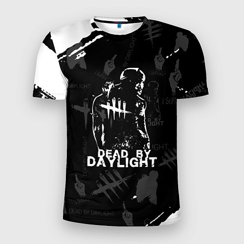 Мужская спорт-футболка Dead by daylight - паттерн / 3D-принт – фото 1
