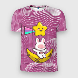 Мужская спорт-футболка Эмонг Ас в костюме зайчика
