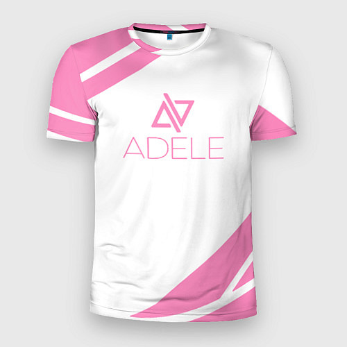 Мужская спорт-футболка Adele - абстракция / 3D-принт – фото 1