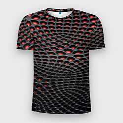 Мужская спорт-футболка Imitation snake skin - pattern