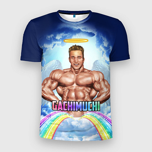 Мужская спорт-футболка Гачимучи мем / 3D-принт – фото 1